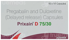 Prixain D 75/30 Mg Capsule 10